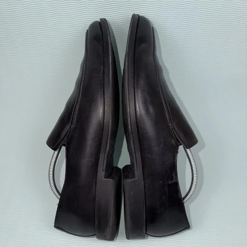Allen Edmonds Bucktown Loafers Men’s Size 12D Black Leather Dress Slip On Shoes